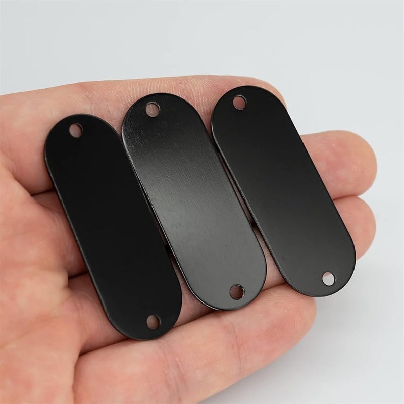 Green Metal Ticket Stainless Steel Permanent Engraving Stamping Identification Outdoor Equipment Labels - Image 3